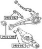 ASVA 0401-022 Control Arm-/Trailing Arm Bush